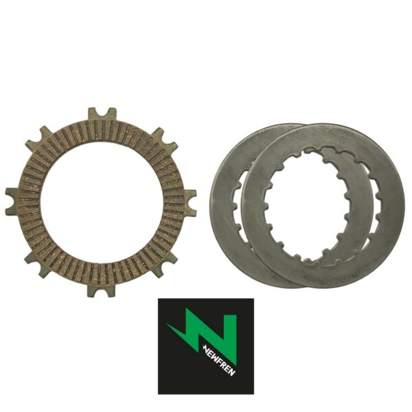 ΔΙΣΚΟΙ ΑΜΠΡΑΓΙΑΖ ΣΥΜΠΛΕΚΤΗ ΣΕΤ F1639A HONDA C50 / GLX NEWFREN