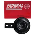 ΚΟΡΝΑ ΚΛΑΞΟΝ ΕΝΙΣΧΥΜΕΝΗ 12V MOTO FEDERAL ΜΑΥΡΟ