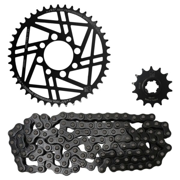 ΑΛΥΣΙΔΟΓΡΑΖΑΝΑ SUZUKI FX 125 ΜΑΥΡΗ ΕΝΙΣΧΥΜΕΝΗ ΑΛΥΣΙΔΑ RYNO