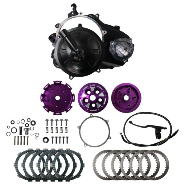 ΣΥΣΤΗΜΑ ΣΥΜΠΛΕΚΤΗ ΜΕ ΚΑΜΠΑΝΑ ΑΛΟΥΜΙΝΙΟΥ 5 ΕΛΑΤΗΡΙΩΝ ΚΑΙ 6 ΔΙΣΚΩΝ YAMAHA CRYPTON X 135 ESR RACING