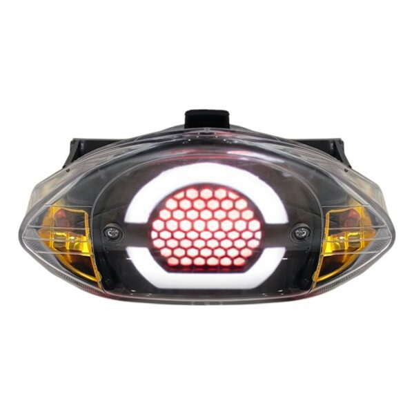 ΦΑΝΑΡΙ ΟΠΙΣΘΙΟ ΣΤΟΠ ANGEL TYPE YAMAHA CRYPTON X 135 ΔΙΑΦΑΝΟ