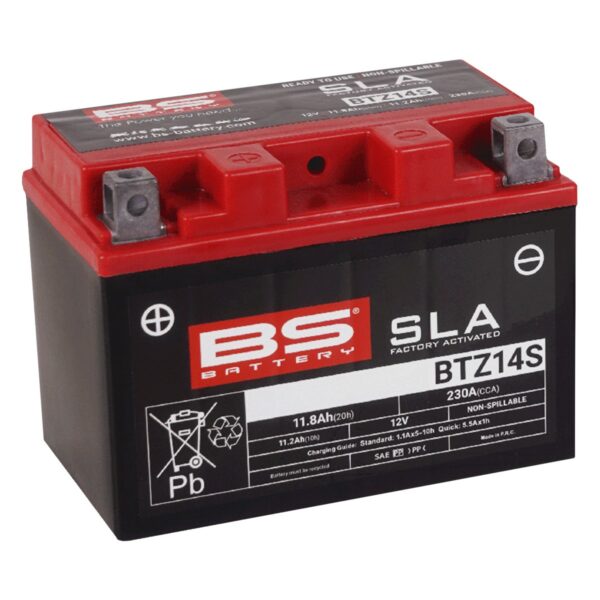 ΜΠΑΤΑΡΙΑ BTZ14S SLA BS BATTERY
