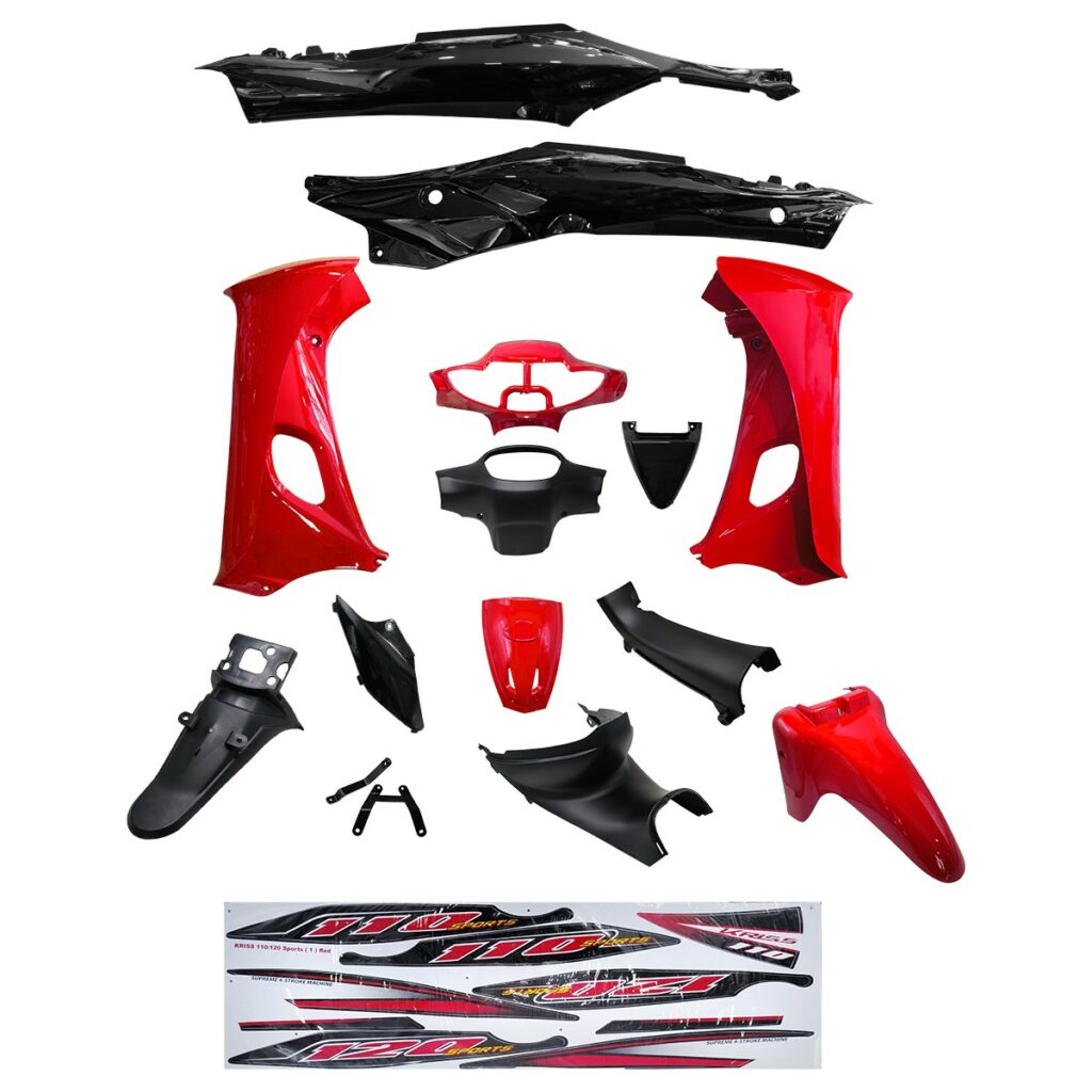 ΚΟΥΣΤΟΥΜΙ ΣΕΤ ΠΛΑΣΤΙΚΩΝ MODENAS KRISS 125 ΚΟΚΚΙΝΟ MSEKI