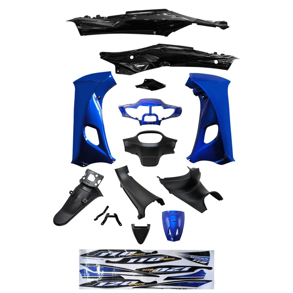 ΚΟΥΣΤΟΥΜΙ ΣΕΤ ΠΛΑΣΤΙΚΩΝ MODENAS KRISS 125 ΜΠΛΕ MSEKI