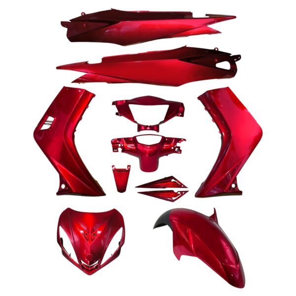 ΚΟΥΣΤΟΥΜΙ ΣΕΤ ΠΛΑΣΤΙΚΩΝ YAMAHA CRYPTON X 135 ΜΠΟΡΝΤΟ MSEKI