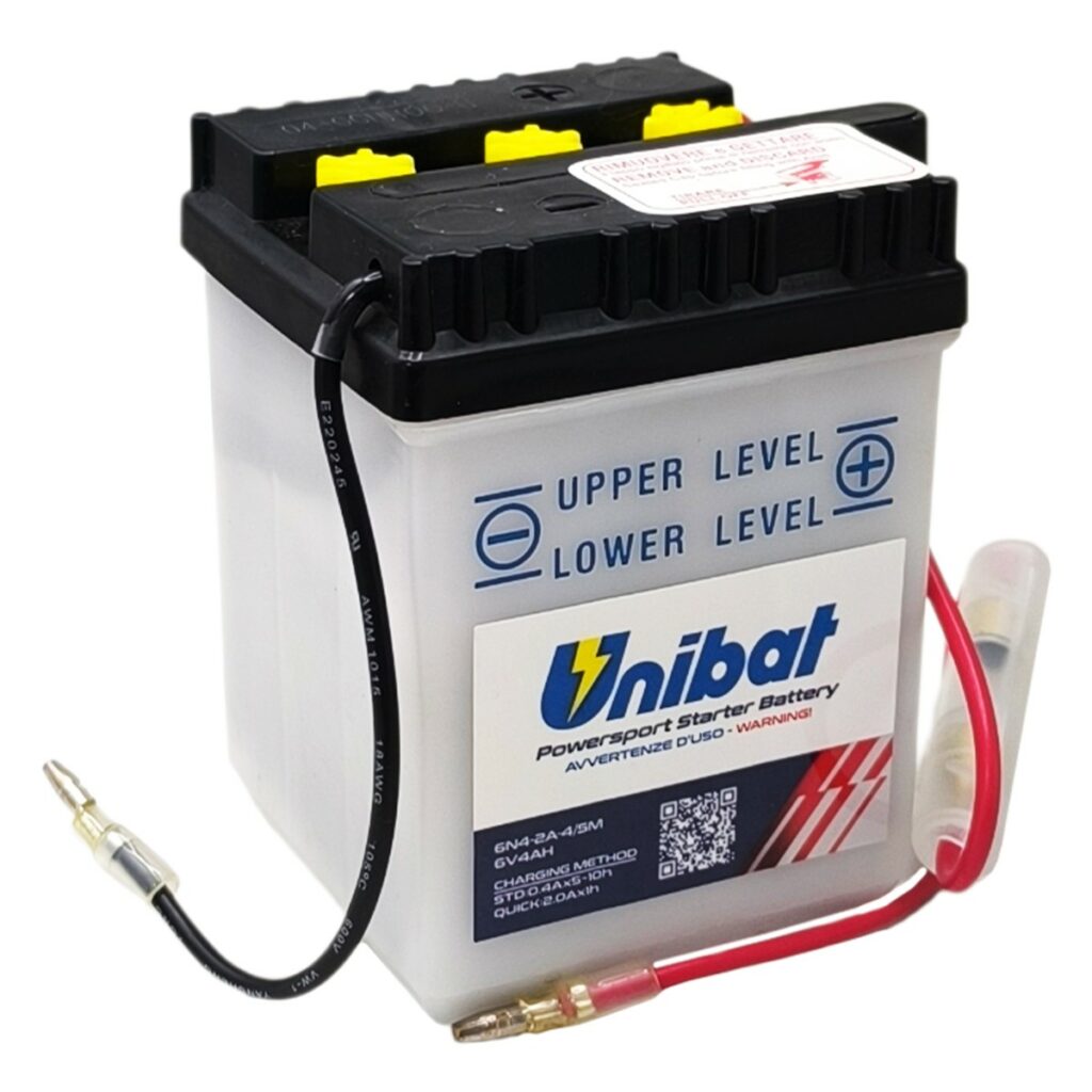 ΜΠΑΤΑΡΙΑ ΜΕ ΥΓΡΑ 6N4 2A 4SM UNIBAT