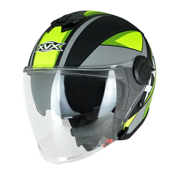 ΚΡΑΝΟΣ XVX JET GALAXY RX-460 ΜΑΥΡΟ / FLUO ΜΑΤ