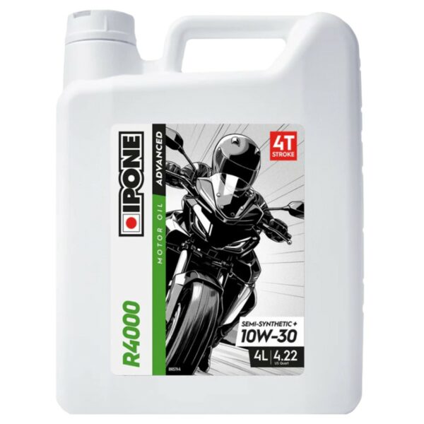 ΛΙΠΑΝΤΙΚΟ 10W30 R4000RS SYNTHETIC + ESTER 4L IPONE