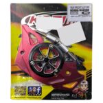 ΚΑΛΥΜΜΑ ΑΛΟΥΜΙΝΙΟΥ ΕΜΠΡΟΣΘΙΟΥ ΓΡΑΝΑΖΙΟΥ HONDA GTR 150 V1&V2 ΚΟΖΙ ΚΟΚΚΙΝΟ