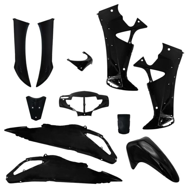 ΚΟΥΣΤΟΥΜΙ ΣΕΤ ΠΛΑΣΤΙΚΩΝ 13ΤΜΧ HONDA INNOVA 125 INJECTION ANF125I ΜΑΥΡΟ