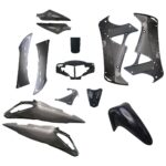 ΚΟΥΣΤΟΥΜΙ ΣΕΤ ΠΛΑΣΤΙΚΩΝ 13ΤΜΧ HONDA INNOVA 125 INJECTION ΜΑΥΡΟ / ΓΚΡI