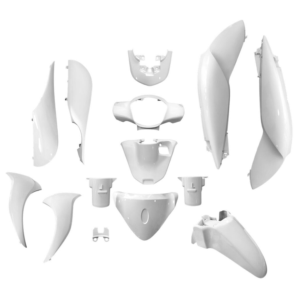 ΚΟΥΣΤΟΥΜΙ ΣΕΤ ΠΛΑΣΤΙΚΩΝ (14ΤΜΧ) HONDA SH 125 14-19 ΑΣΠΡΟ