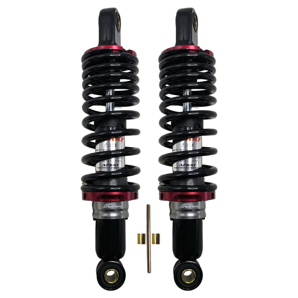 ΑΜΟΡΤΙΣΕΡ ΖΕΥΓΟΣ ΟΠΙΣΘΙΑ YAMAHA CRYPTON (F046) (270 T/T) ΜΑΥΡΑ / ΚΟΚΚΙΝΑ