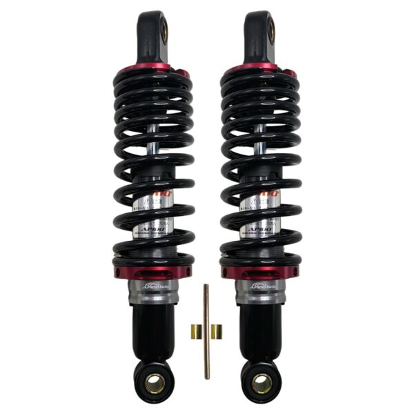 ΑΜΟΡΤΙΣΕΡ ΖΕΥΓΟΣ ΟΠΙΣΘΙΑ YAMAHA CRYPTON (F046) (270 T/T) ΜΑΥΡΑ / ΚΟΚΚΙΝΑ