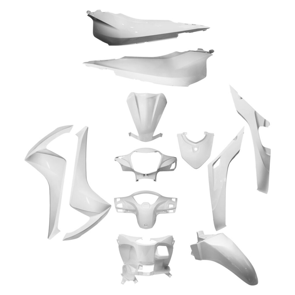 ΚΟΥΣΤΟΥΜΙ ΣΕΤ ΠΛΑΣΤΙΚΩΝ (12ΤΜΧ) HONDA VISION 110 17-20 ΑΣΠΡΟ