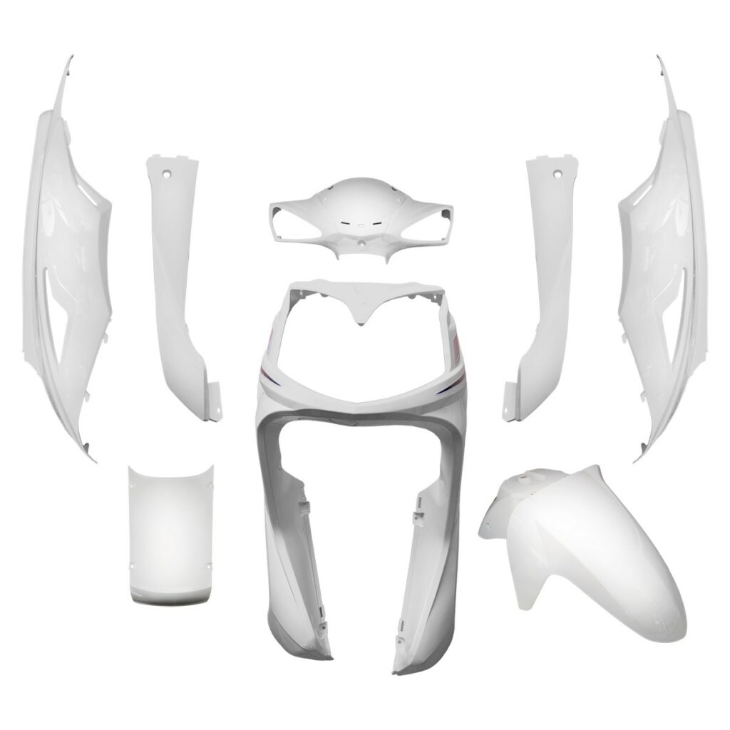 ΚΟΥΣΤΟΥΜΙ ΣΕΤ ΠΛΑΣΤΙΚΩΝ (8ΤΜΧ) SYMPHONY SR 125 / 150 '10-'17 ΑΣΠΡΟ