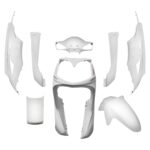 ΚΟΥΣΤΟΥΜΙ ΣΕΤ ΠΛΑΣΤΙΚΩΝ (8ΤΜΧ) SYMPHONY SR 125 / 150 '10-'17 ΑΣΠΡΟ