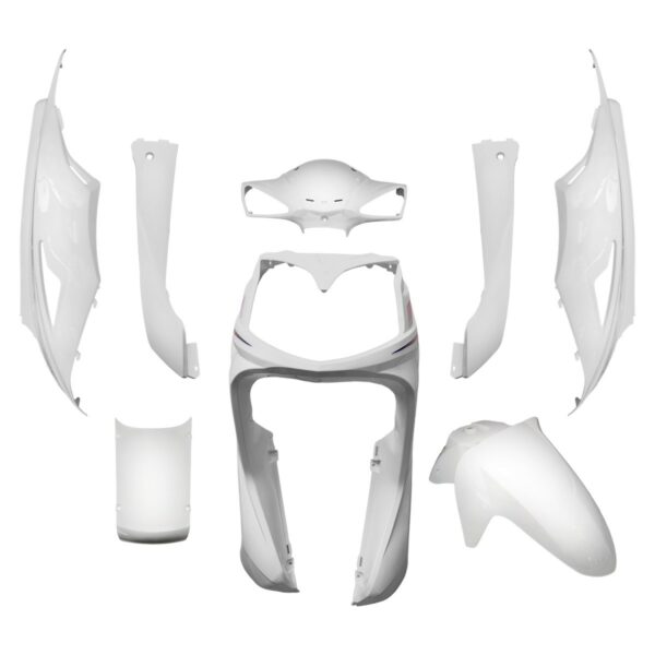 ΚΟΥΣΤΟΥΜΙ ΣΕΤ ΠΛΑΣΤΙΚΩΝ (8ΤΜΧ) SYMPHONY SR 125 / 150 '10-'17 ΑΣΠΡΟ