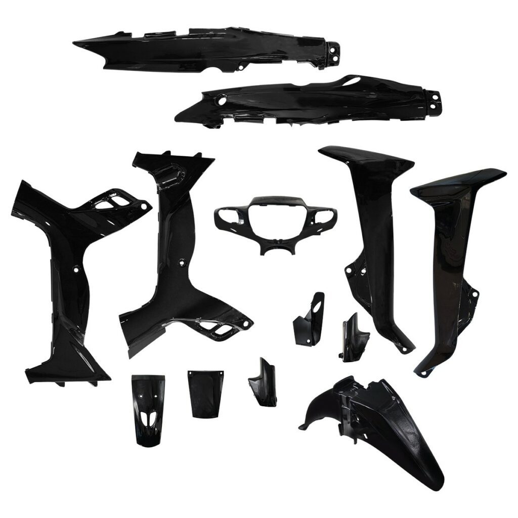 ΚΟΥΣΤΟΥΜΙ ΣΕΤ ΠΛΑΣΤΙΚΩΝ ΚΟΜΠΛΕ YAMAHA CRYPTON R 105 HLD ΜΑΥΡΟ