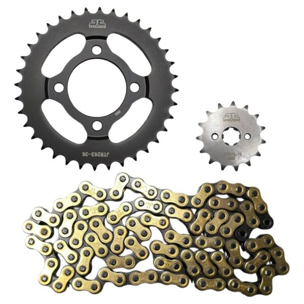 ΑΛΥΣΙΔΟΓΡΑΝΑΖΑ 428HP 15Δ 36Δ DAYTONA SPRINTER 125 ΜΑΥΡΟ ΧΡΥΣΟ JT