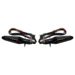 ΦΛΑΣ LED ΖΕΥΓΟΣ 12V-2W UNIVERSAL CARBON ΚΟΚΚΙΝΟ