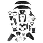 ΚΟΥΣΤΟΥΜΙ ΣΕΤ ΠΛΑΣΤΙΚΩΝ SYM SYMPHONY ST 125/200 '15-'20 EURO 4 28TMX ΜΑΥΡΟ