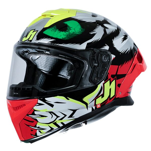 ΚΡΑΝΟΣ FF JUST1 J-STR ΚΟΚΚΙΝΟ/ΚΙΤΡΙΝΟ/ΜΑΥΡΟ DEMONIC GLOSS