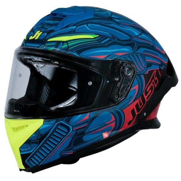 ΚΡΑΝΟΣ FF JUST1 J-STR ΚΟΚΚΙΝΟ/ΜΠΛΕ/ΜΑΥΡΟ TITAN MATTE