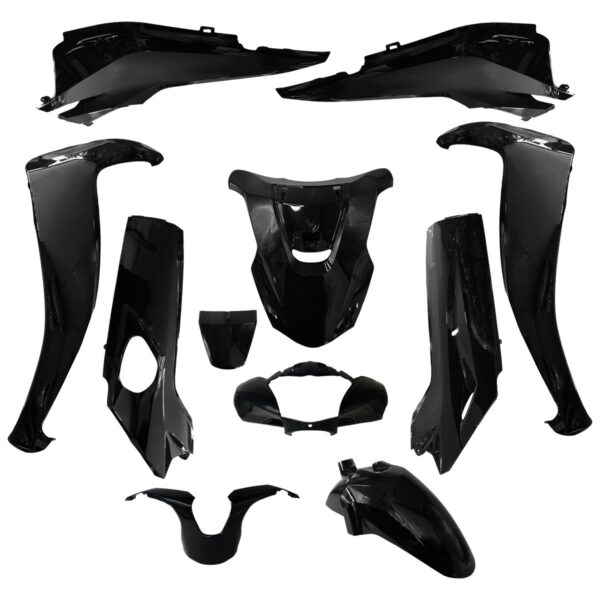 ΚΟΥΣΤΟΥΜΙ ΣΕΤ ΠΛΑΣΤΙΚΩΝ HONDA SH 125 / 150 17-19 ΜΑΥΡΟ