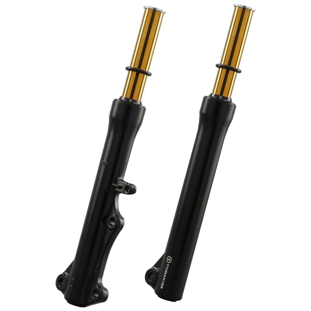 ΜΠΟΤΕΣ ΜΠΟΥΚΑΛΕΣ ΠΙΡΟΥΝΙΟΥ RACING ΚΟΝΤΕΣ -4 YAMAHA CRYPTON R 115 ΜΑΥΡΕΣ ΜΕ ΧΡΥΣΑ ΚΑΛΑΜΙΑ TOBAKI