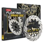 ΔΙΣΚΟΠΛΑΚΑ RACING ΠΛΕΥΣΤΗ X-DYNAX YAMAHA CRYPTON 105/115/135 267MM TOBAKI ΜΑΥΡΗ